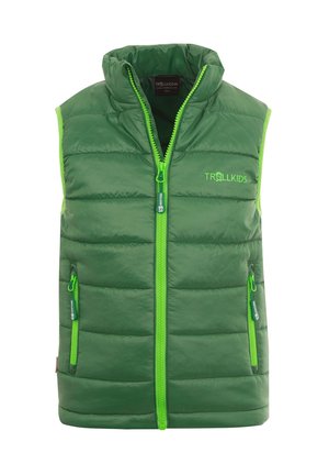 TROLLKIDS, KIDS TRONDHEIM VEST - Weste - dark green