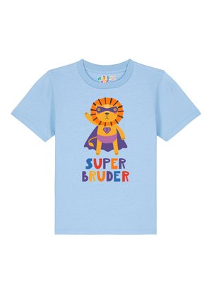 LÖWE SUPERBRUDER - T-Shirt print - blue soul