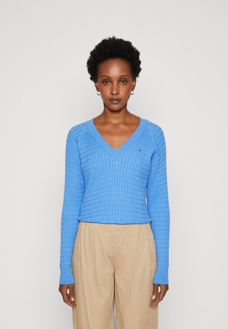 maglione rosa tommy hilfiger