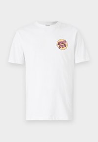 WAGON DOT CHEST UNISEX - T-Shirt print - white