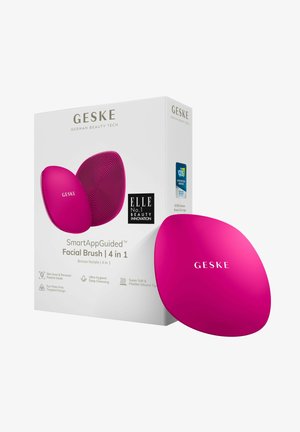 GESKE FACIAL BRUSH | 4 IN 1 - Hudplejeredskab - magenta