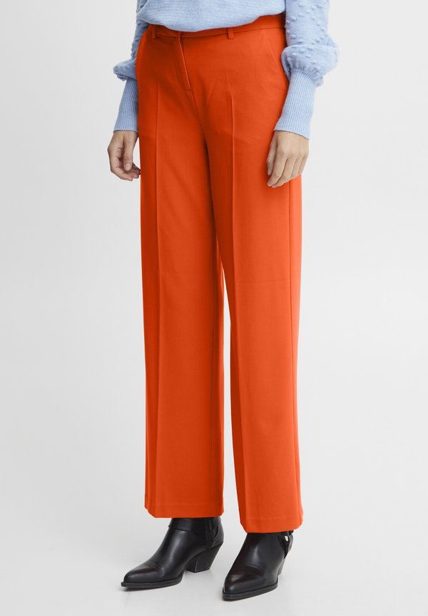 BYDanta - Trousers - orangeade