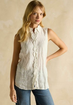 REGULAR FIT - SELENE SLEEVELESS  - Cămașă - white