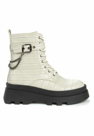 Betsy Platform ankle boots - beige