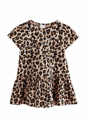 Next, Robe en jean - animal print