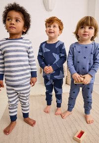 Next SNUGGLE 3 PACK SET - Pyžamová sada - blue white stars