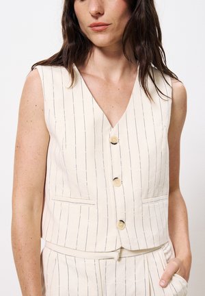 ERSILIA - Waistcoat - creme