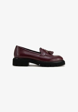 WITTCHEN, WOMEN'S TASSEL LOAFERS - Mocassins - bordeaux