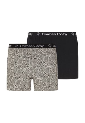 2ER LORD PALLONY - Boxerbriefs - grau schwarz