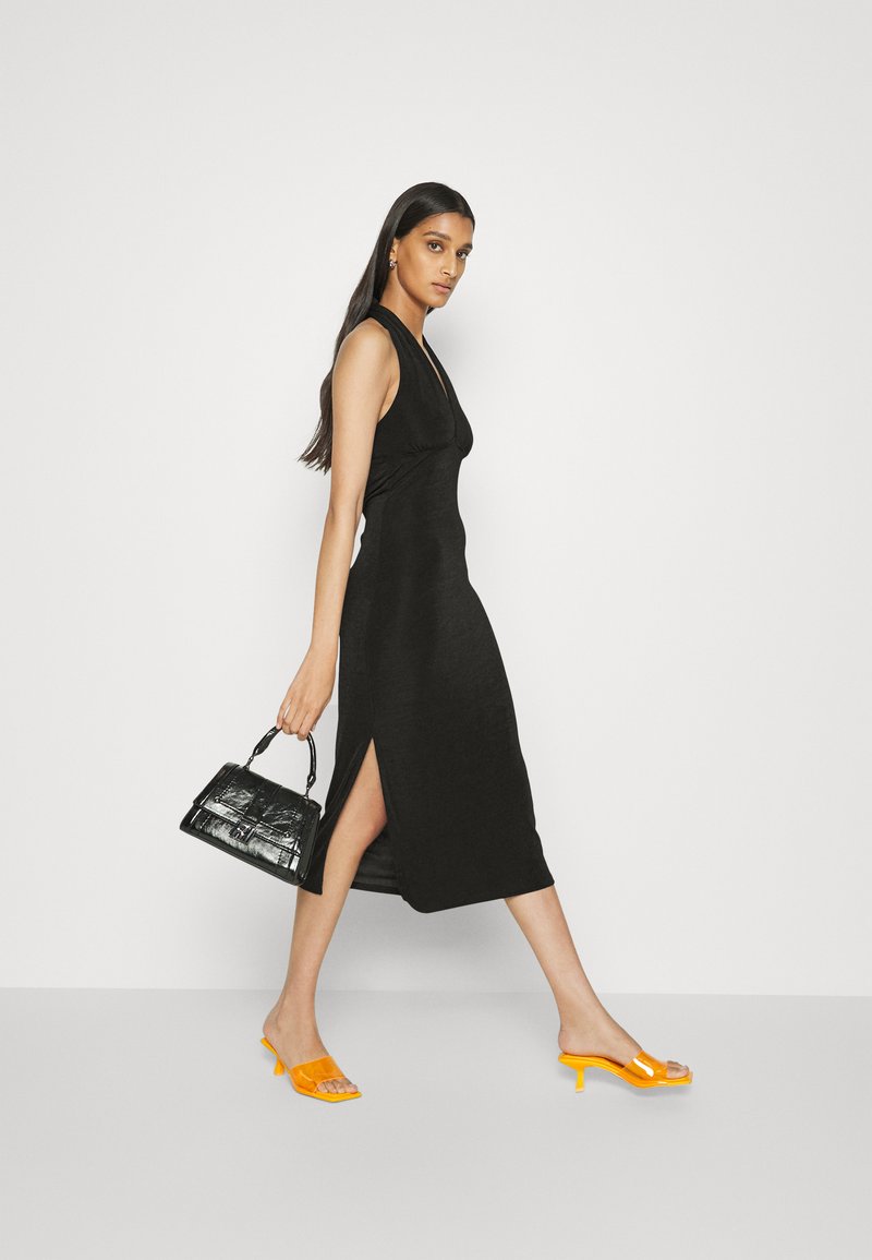 Damen Freizeitkleider | Monki Jerseykleid black/schwarz - PM78026 Damen Freizeitkleider | Monki Jerseykleid black/schwarz - PM78026