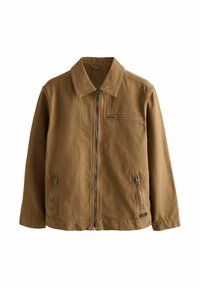 REGULAR FIT - COLLAR WORKER - Giacca leggera - embroidered tan brown