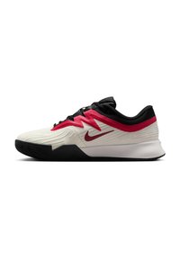 ZOOM VAPOR PRO 3= - Pantofi de tenis pe zgură - pale ivory/rush pink ail team red black