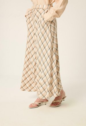 Touché Privé, PLAID MAXI SKIRT - Μάξι φούστα - patterned