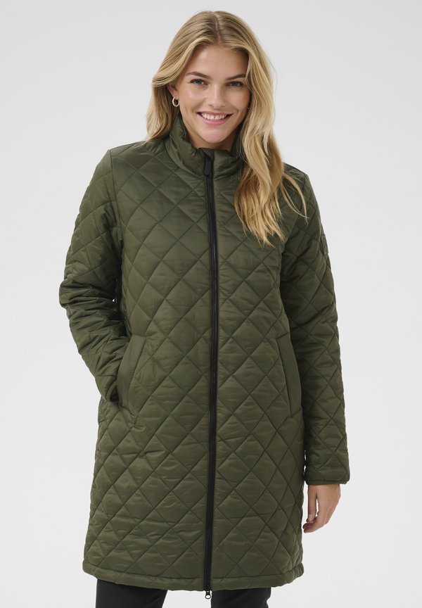 ALOREEN - Wintermantel - grape leaf