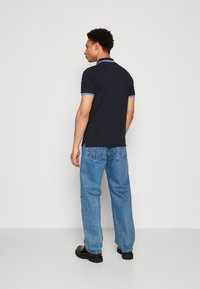 Lindbergh CONTRAST PIPING - Polokošeľa - navy