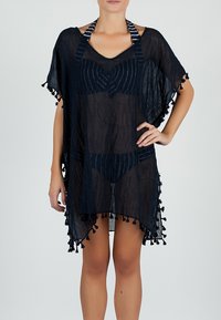 Seafolly - AMNESIA KAFTAN - Strandkiegészítő - indigo Miniatűr kép 1