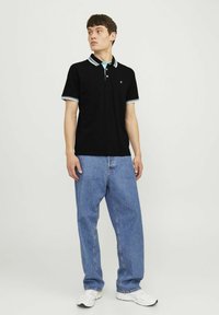 Jack & Jones PAULOS SS NOOS - Polo - black ink