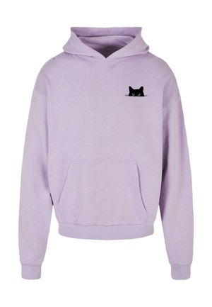 Merchcode, HALLOWEEN - CAT  - Φούτερ με κουκούλα - lilac