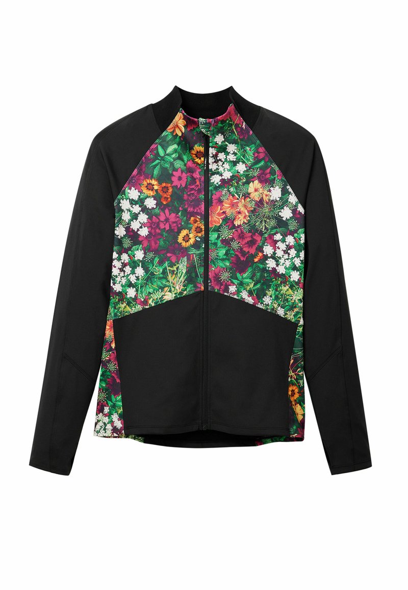 Desigual Sweater met rits zwart Desigual Sweater met rits zwart