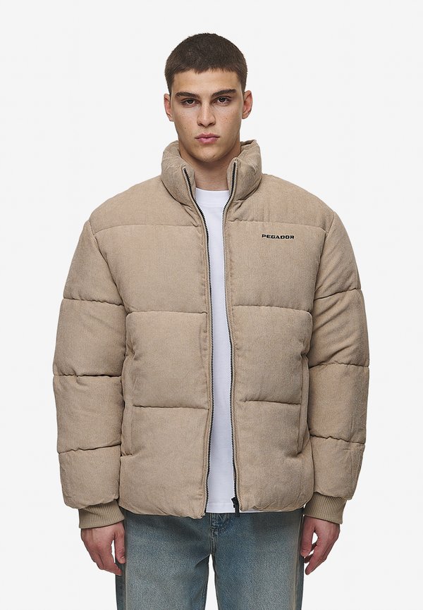 SOLIN PUFFER - Winter jacket - sand