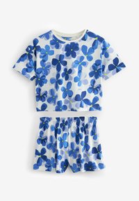 Next 3 PACK REGULAR FIT SET - Nattplagg set - blue floral  stripe
