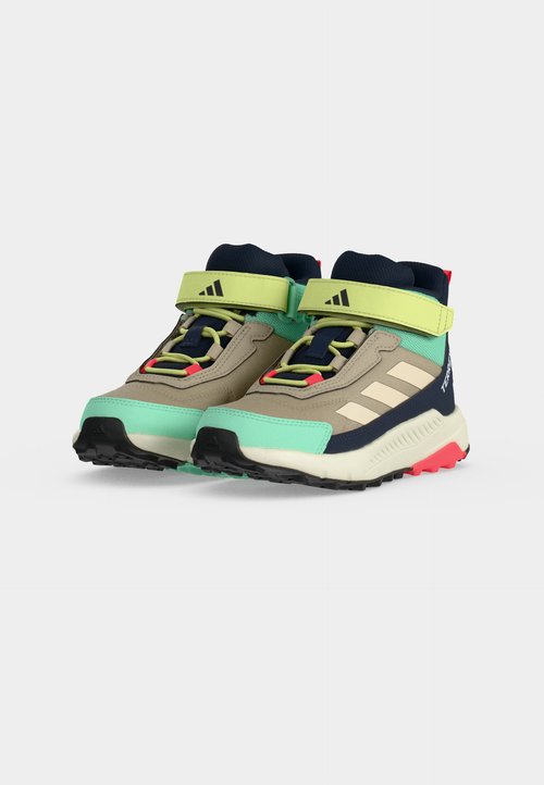 adidas ANYLANDER MID UNISEX - Hiking shoes - khaki three/wonder white/legend ink — foto 3