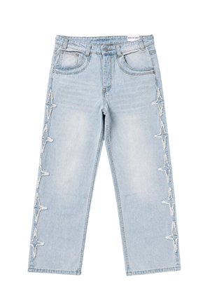 Project X Paris, JEAN REGULAR LARGE À EMPIÈCEMENTS POLARIS - Vaqueros boyfriend - bleu jean délavé clair
