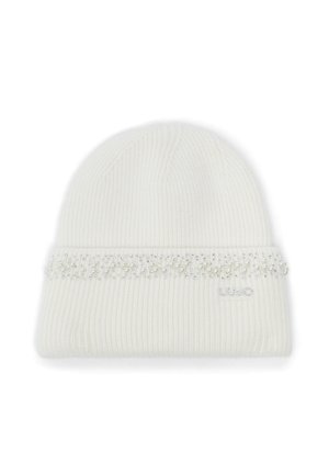 WITH BEADS - Huer - white