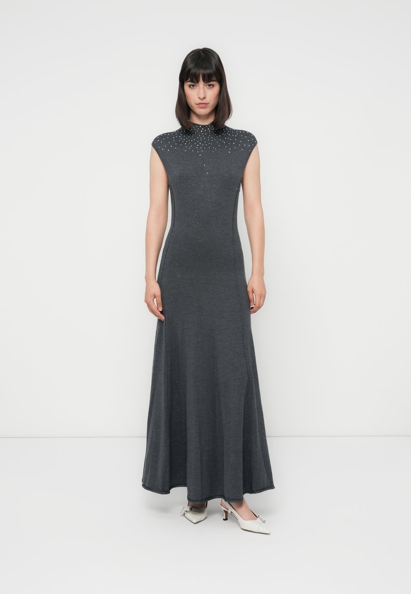 Maje Robe pull gris