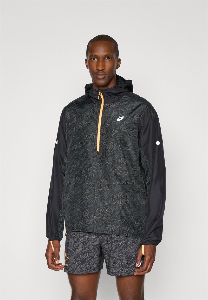 ASICS FUJITRAIL PACKABLE - Windbreakers - performance black