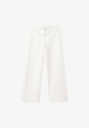 Mango Kids, TEEN - Wide Leg - gebroken wit