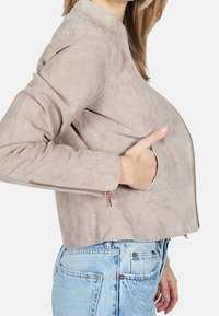 Freaky Nation Giacca di pelle - taupe