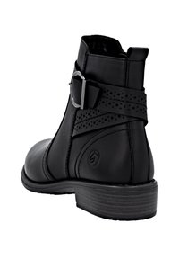 Remonte Bottines de cowboy / motard - schwarz