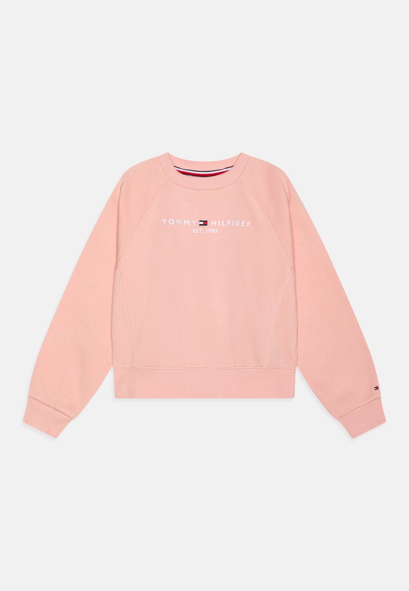 Tommy Hilfiger ESSENTIAL EMBROIDERED - Mikina - soft rose