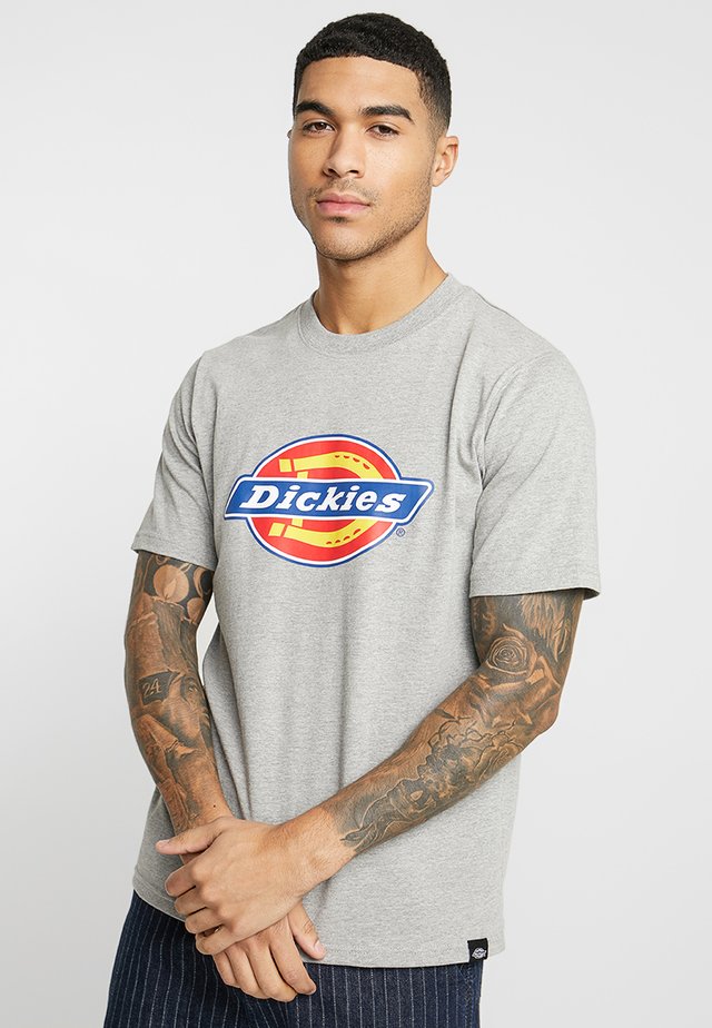 HORSESHOE TEE - Camiseta estampada - gray melange