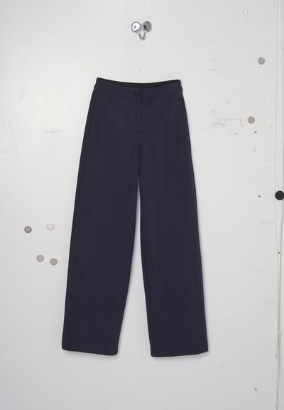 Emporio Armani PANTALONI - Püksid - blue notte/nero
