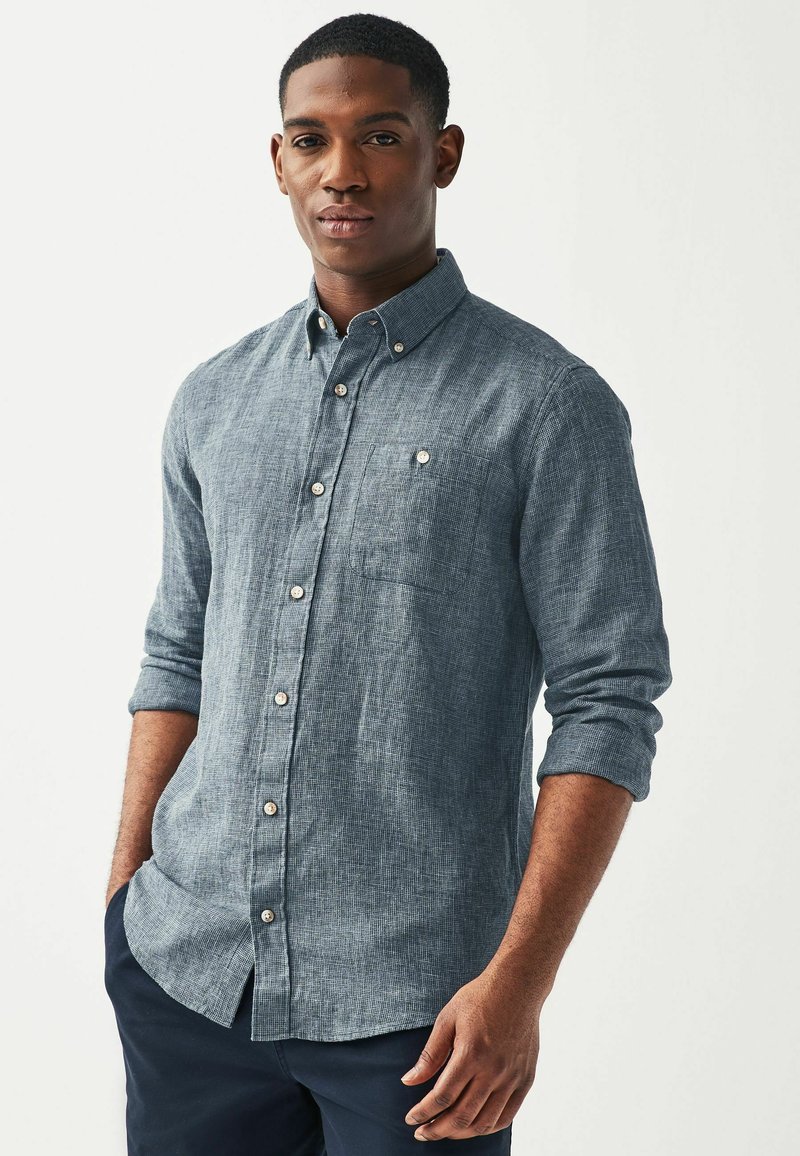 Next LONG SLEEVE  - Košile - navy