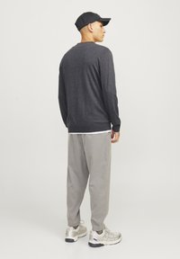 Jack & Jones EEMIL NOOS - Cardigan - dark grey melange