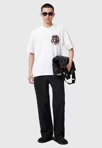 AllSaints RETICULATE SS  - Camiseta estampada - white