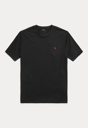 Polo Ralph Lauren Big & Tall, JERSEY POCKET T-SHIRT - T-shirt basique - black