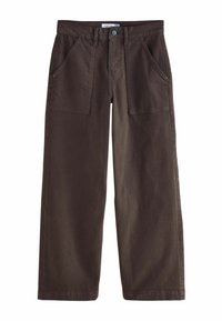 WIDE - Brīva piegriezuma džinsi - chocolate brown