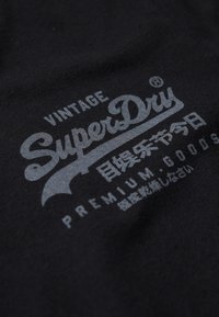 Superdry & Co T-shirts print - nero black marl