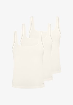 3ER PACK GO SENSE - Caraco - silk white