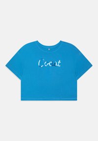 KOGOLIVIA LOOSESEQUINS - T-shirt imprimé - azure blue