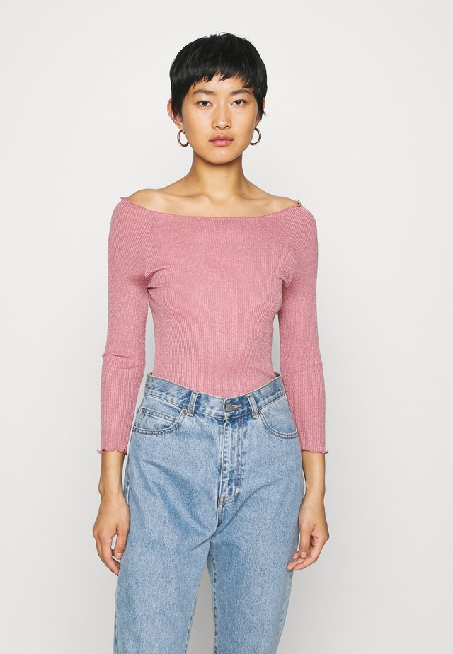 Long sleeved top - rose shine