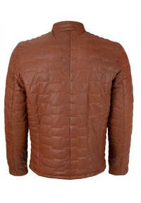 bugatti Lederjacke - rotbraun