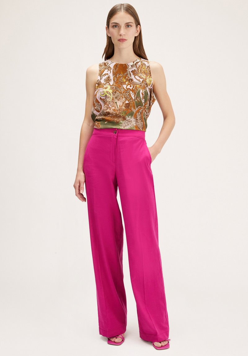 Pants Pantaloni Palazzo Fucsia Pantaloni Palazzo Fucsia Pantaloni