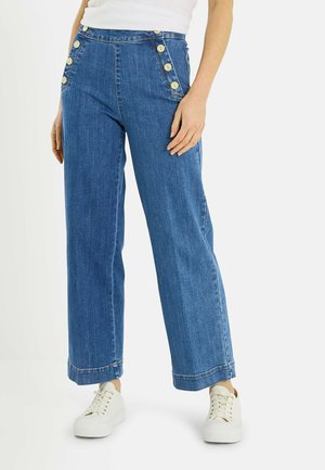 POMPON F02 - Wide Leg - dark stone