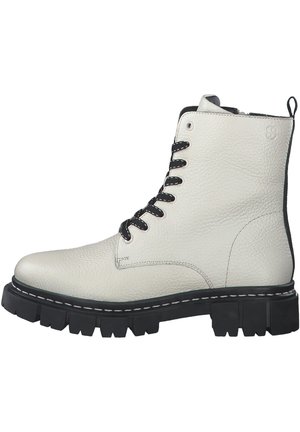 Platform ankle boots - offwhite