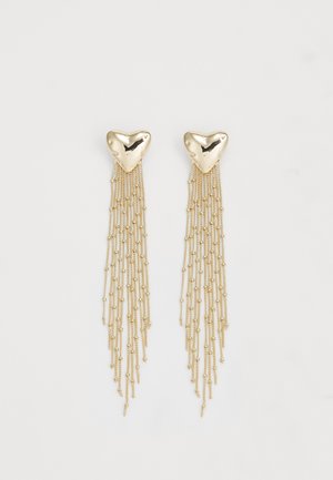 Claudie Pierlot CHAINECOEUR - Earrings - light gold-coloured